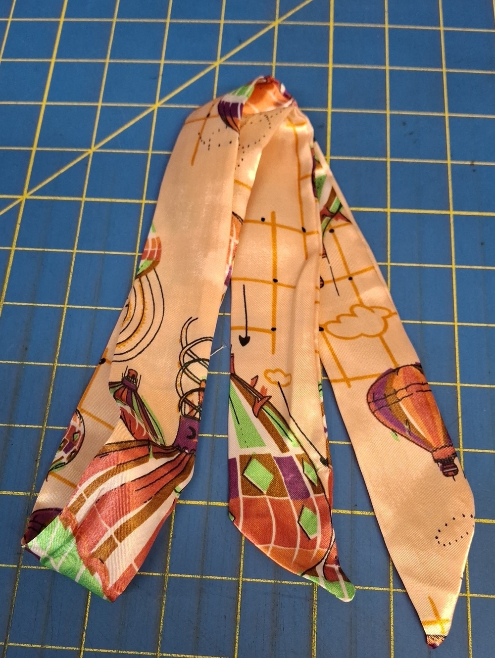 Purse Neck Hair Twilly 34" Scarf